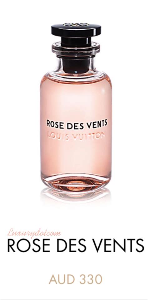 louis vuitton rose des vents price|perfume lv rose.